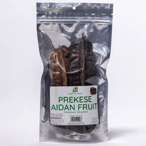 Prekese Aidan Fruit Whole Pods - 2 Pieces | Herbal Tea | Traditional African Herbal Tea | Herb To Body