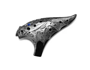 STL Ocarina "Dragon" 12-Hole Ceramic Tenor Ocarina in C Major - Lunar New Year Gift - Zodiac Gift - Gift for Game of Thrones Fans