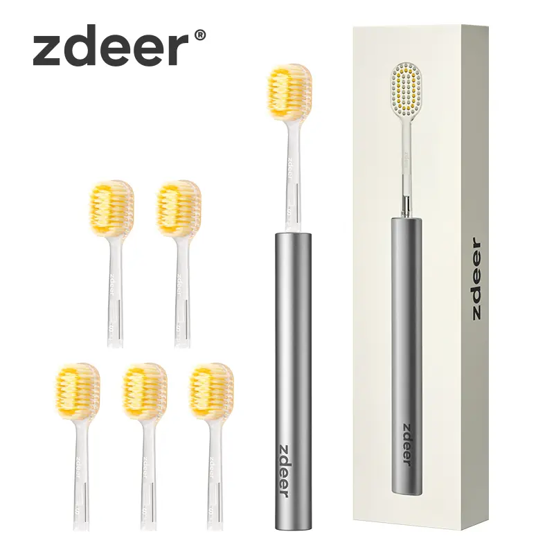 Everyday Set (1 Metal Handle + 6 Brush Heads)