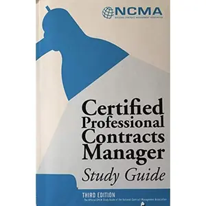 USED-Certified Professional Contracts Manager Study Guide by NCMA (Paperback)