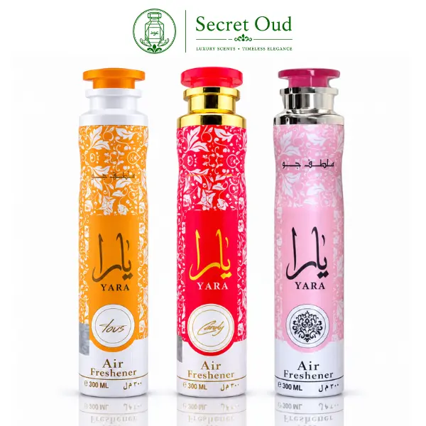 Yara Tous Air Freshener + Yara Candy Air Freshener + Yara Air Freshener