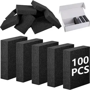 100 Pcs Card Dividers Foam 40D High Elasticity Sponge Trading Card Dividers Shock Absorbing Cards Sponge Separators Inserts for Storage Boxes Games Sports Cards Protection