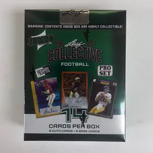 2024 Leaf Collective Football Jumbo Box
