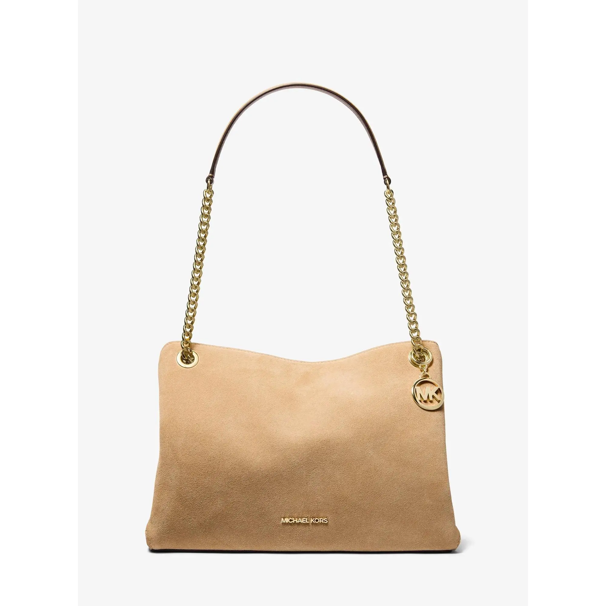 Christina Medium Suede Messenger Bag