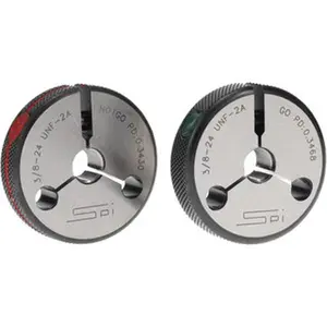 SPI Threaded Ring Gage - Class 2A Go & No Go, Tool Steel 23-165-4, Mechanical Hardware for All Seasons