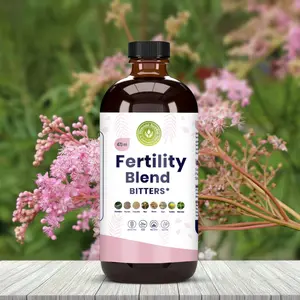 Fertility Blend Bitters Women's Herbal Formula with Chasteberry & Dong Quai 475ml for Fertility Support