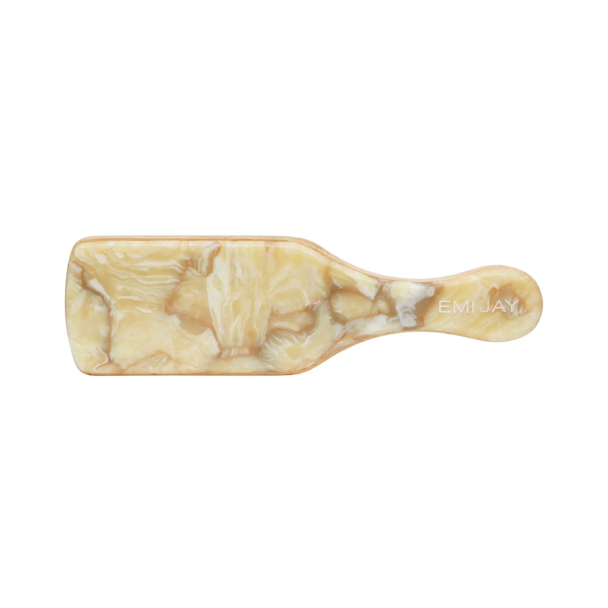 Emi Jay Mini Boar Bristle Brush Bamboo Hair Brush in Chantilly Emi Jay Mini Boar Bristle Brush Bamboo Hair Brush in Chantilly