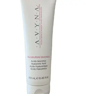 Avyna Ricostruttore Laluronico leaving conditioner cream Snack 250 mL Hyaluronic Acid for Damaged Hair Repair Haircare Shampoo Repairing Restore Silky Cleansing Cleanser