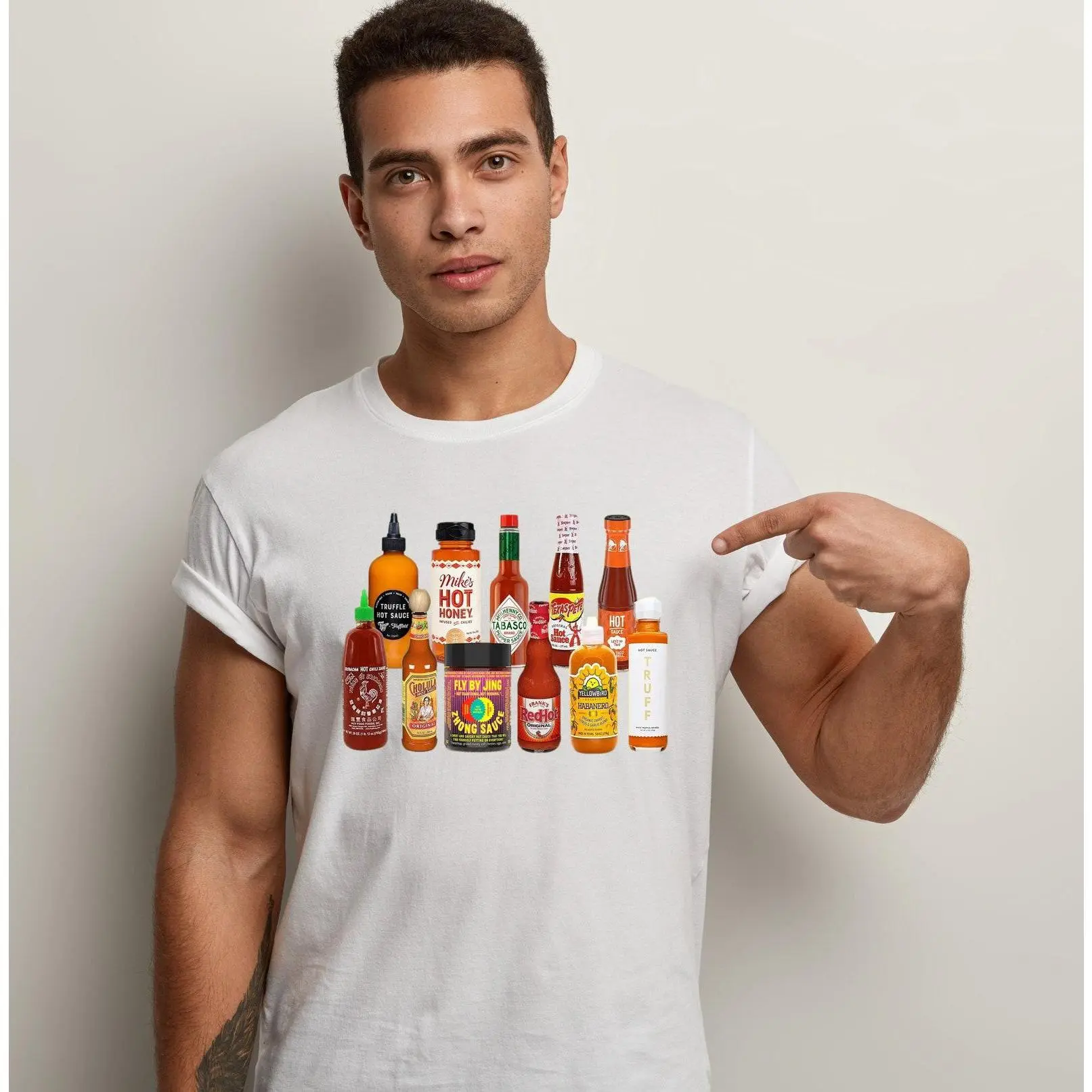 Hot Sauce Shirt, Hot Sauce Sweatshirt, Hot Sauce Sampler, Hot Sauce Sweater, Gift for Hot Sauce Lover, Hot Sauce Bottles, Funny Gift