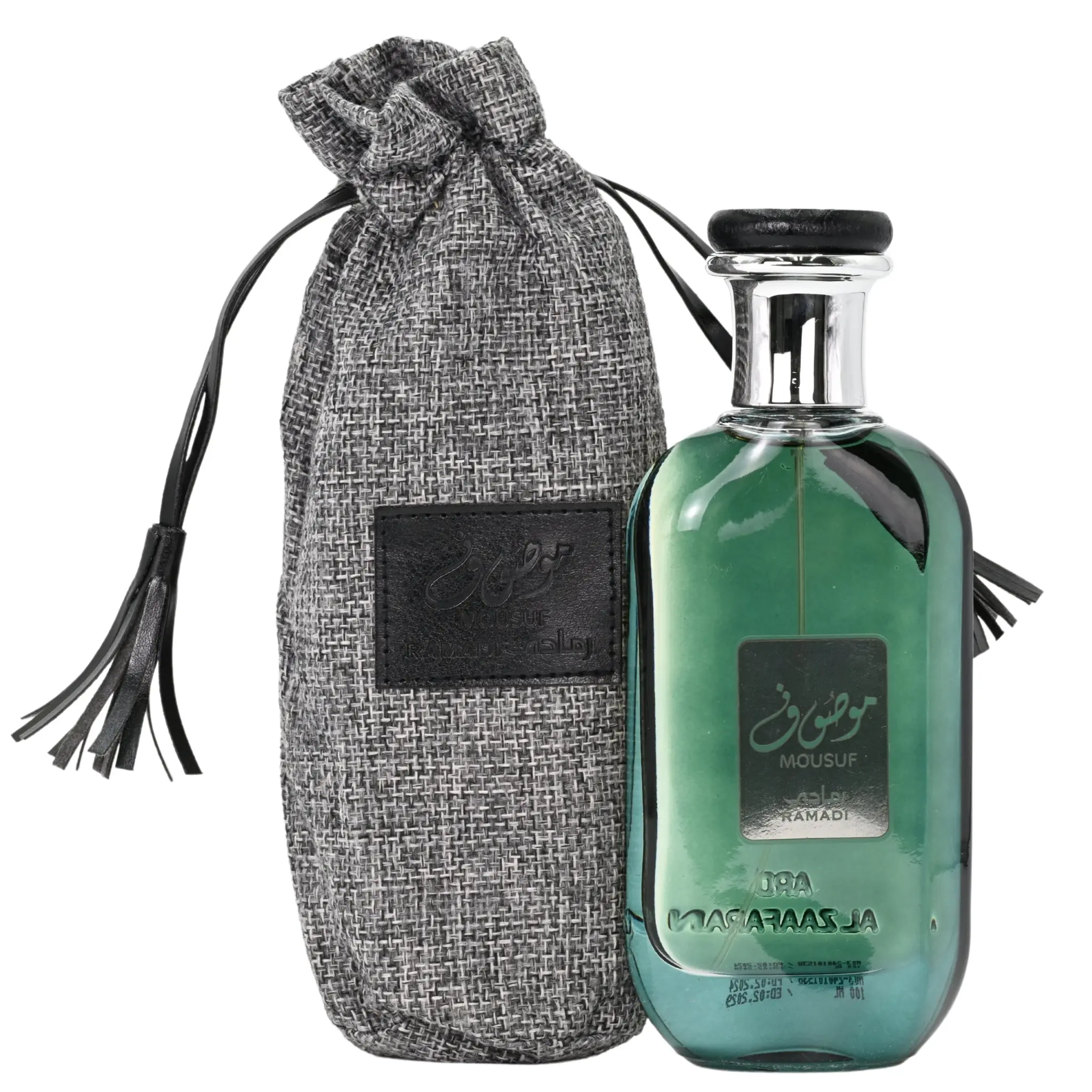 Ard Al Zaafaran Mousuf Ramadi EDP, a Unisex Fragrance Spray and Your Signature Scent that Starts with Fresh Bergamot Notes, Aromatic Woody, 3.4 fl oz, Citrus Woody, Fragrance That Starts With A, Musk