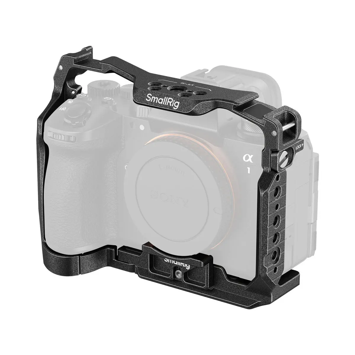 SmallRig Full Camera Cage for Sony Alpha 1 II / Alpha 9 III, Black