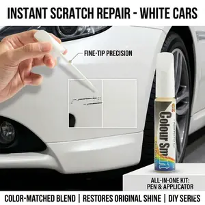 Automotive Paint Damage Repair Kit - Car Care Solution for Minor Scratches, Chipping Fixes easy Two-In-One Touch Up Pen