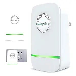 Smart Energy Saver – 1PC plug-in voltage stabilizer and power factor saver, surge protector for AC, refrigerators, and office appliances
