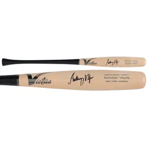 Anthony Volpe New York Yankees Autographed Victus Game Model Torpedo Bat - Fanatics Authentic Certified