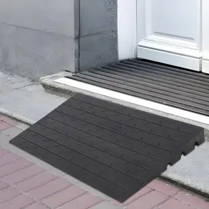 Heavy Duty Curb Ramps, 33000LBs Capacity Car Ramp, Rubber Threshold Ramp, Doorway Rubber Ramp for Car, Truck, Scooter, Bike, Motorcycle, Wheelchair Mobility