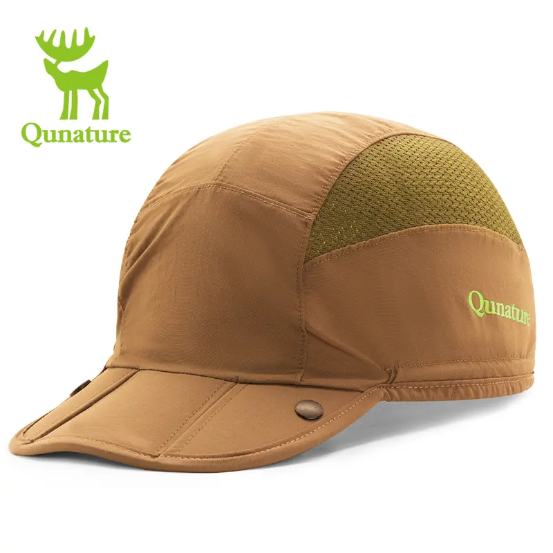 Qunature Cycling Cap Bike Cap with Sun Visor Cooling Skull Cap Helmet Liner Sun Protection Running Hat for Men Women Under Helmet Foldable