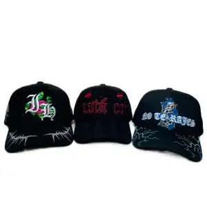 Full Drop 3 hats 5 Panel Adjustable Luxury Suede & cotton Cap with Custom Satin Interior Snapback Closure for Sports & Everyday Wear