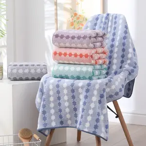 Microfiber Bath Towel Set, Ultra Soft and Highly Absorbent, Lightweight Quick Drying Towels for Body, Sport, Yoga, Spa, Fitness