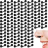 Disposable Sponge Nose Plug Filters, Bulk Nostril Filters for Swimming & Water Sports, Spray Tanning, Welding Dust Protection (Black)