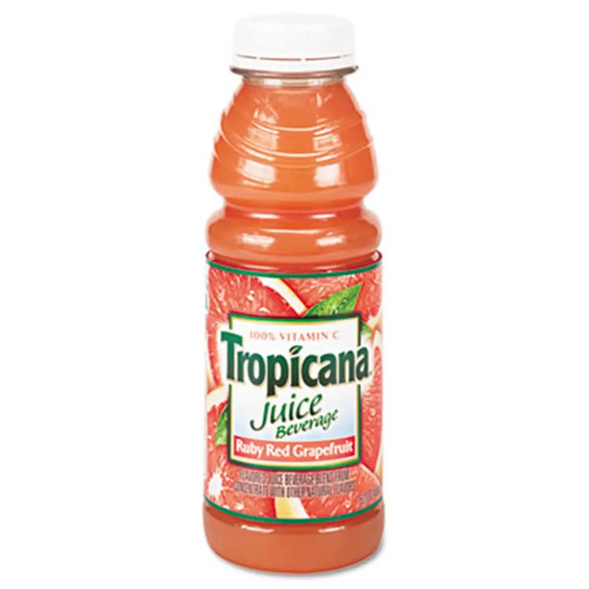 212 MAIN 100% Juice Ruby Red Grapefruit Beverage - 10 oz (10.000 oz Equivalent) Plastic Bottle, 24 per Carton, Easy to Store for Home & Office Use
