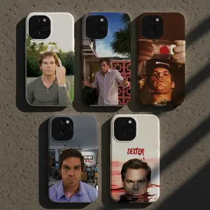 Dexter Morgan Glossy Tough Phone Case - Dexter Morgan Case - Gift for Dexter Fans - Phone Cases For 12 12Pro 12 Promax 13 14 15 16 17 Pro