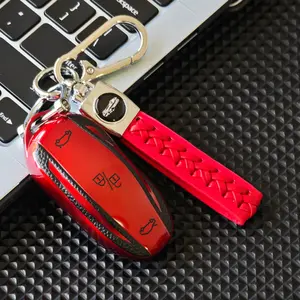 Tesla Model S 3 Y Keychain Protector, Tpu Material, Anti-Drop Design, Fashionable Gift, Car Key Cover, Car Key Holder, Durable & Stylish Accessory