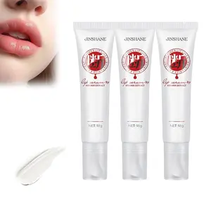Jinshane Lip Serum, Lips Fresh Treatment Remove Dark Lips Lip Balm, Jinshane Lip Brightening, Jinshane Lip Serum by Vitamin Extract, Moisturizer Nourishing, Long-Lasting and Non-sticky (3pcs)