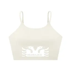 Spaghetti Strap Yoga Sports Bra