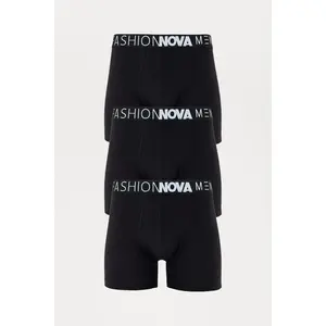FN Boxer Brief 3 Pack - Black
