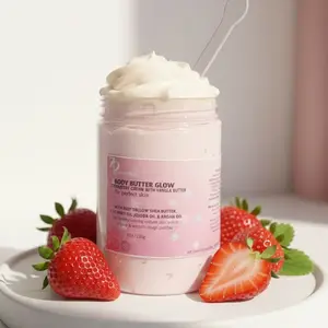 Whipped Beef Tallow Body Butter-Strawberry cream & Vanilla Butter Deep moisture
