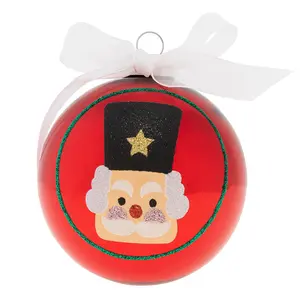 Red Nutcracker Round