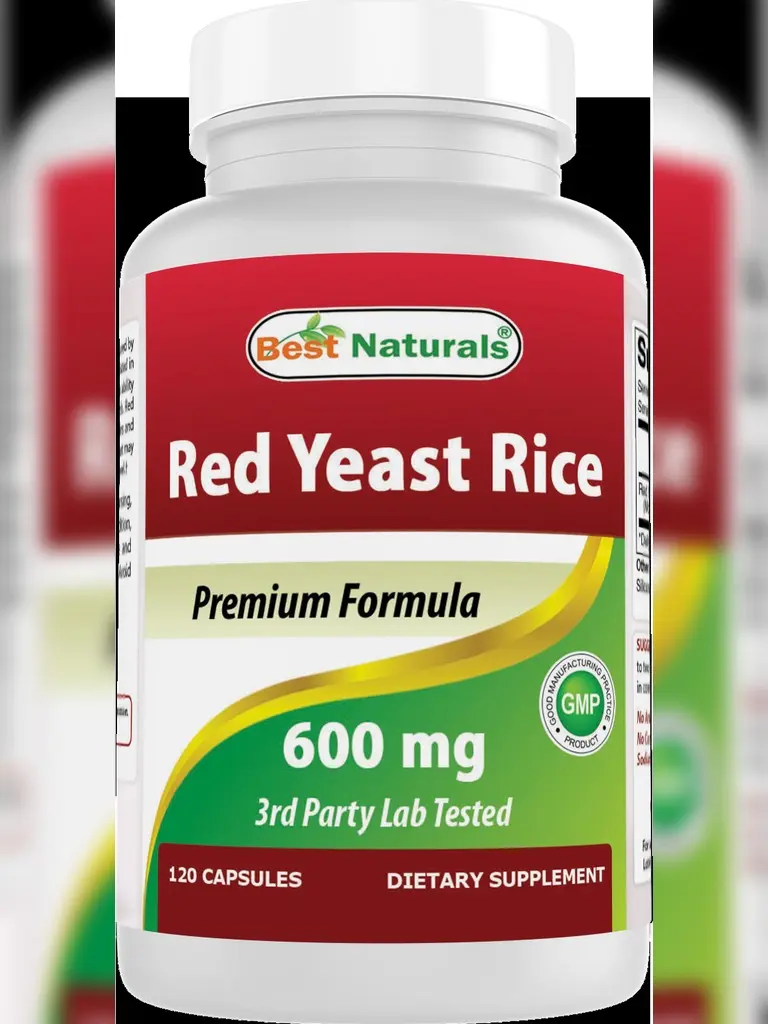 Best Naturals, Red Yeast Rice, 600 mg capsules, 120 Capsules Best Naturals, Red Yeast Rice, 600 mg capsules, 120 Capsules