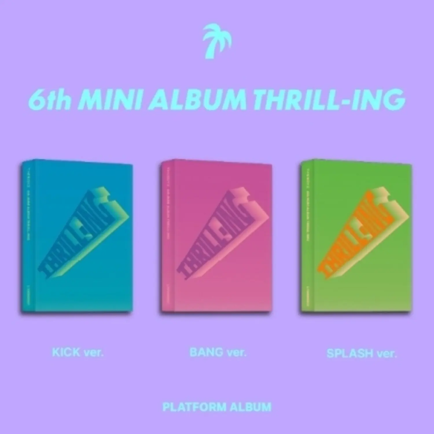 The Boyz - Thrill-Ing - Platform Version - incl. Mini QR Card, Selfie Photocard + Official Photocard  [DISCLESS DIGITAL] Photos, Asia - Import