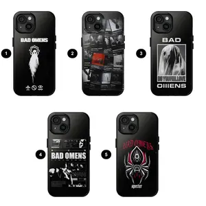 Bad Omens Phone Case, Tour 2026 Beartooth President Phone Case Featuring, Rock Band Protective Accessory-for iPhone17 ProMax /16/15/14/13/12/11 Plus for Samsung phones, suitable for both men and women,  Perfect Gift for Women Men.A gift for the fans
