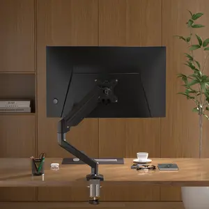 Suptek Single Monitor Mount,  Fits 13-32'' Monitor, Single Gas Spring Monitor Stand Monitor Arm Desk Mount ,Weight Capacity up to 9 kg  gas spring monitor  arm office setup Ergonomic Adjustable MD01A