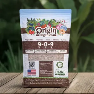 Origin 9-0-9 OMRI Certified Organic Fertilizer — No Phosphorus | Lawn & Garden