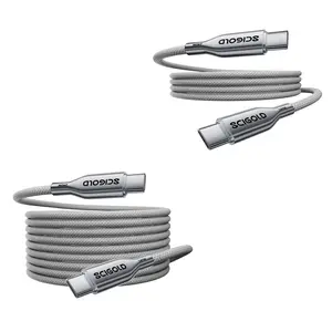 Scigold USB C to C Cable, （3ft+6ft ）240W Type C to Type C Fast Charging Cord for iPhone 17 16 15 Pro, Pro Max, Plus, iPad Pro, MacBook Air 13 inch, iPad Pro, Air, for Samsung Galaxy S25 and More