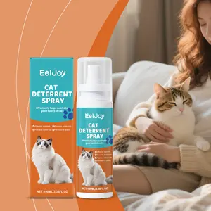 Cat Repellent Spray – Deterrent for Scratching Furniture & Urinating, Indoor & Outdoor Use, Safe & Gentle Formula, No Harm to Cats, Training Aid for Undesirable Behavior, Portable Size