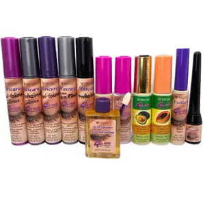 PROSA Mascara & Lash Oil Bundle - Maxi-Volume, Professional Classic, Micro-Fiber Volumizing, Water-Proof Avocado & Aloe Vera Oils for Lash Growth, 13ml