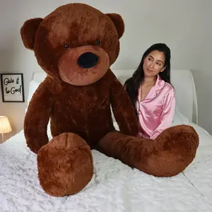 Chocolate Brown Teddy Bear | Giant Teddy Bear - 5 ft to 9 ft | Boo Bear Factory