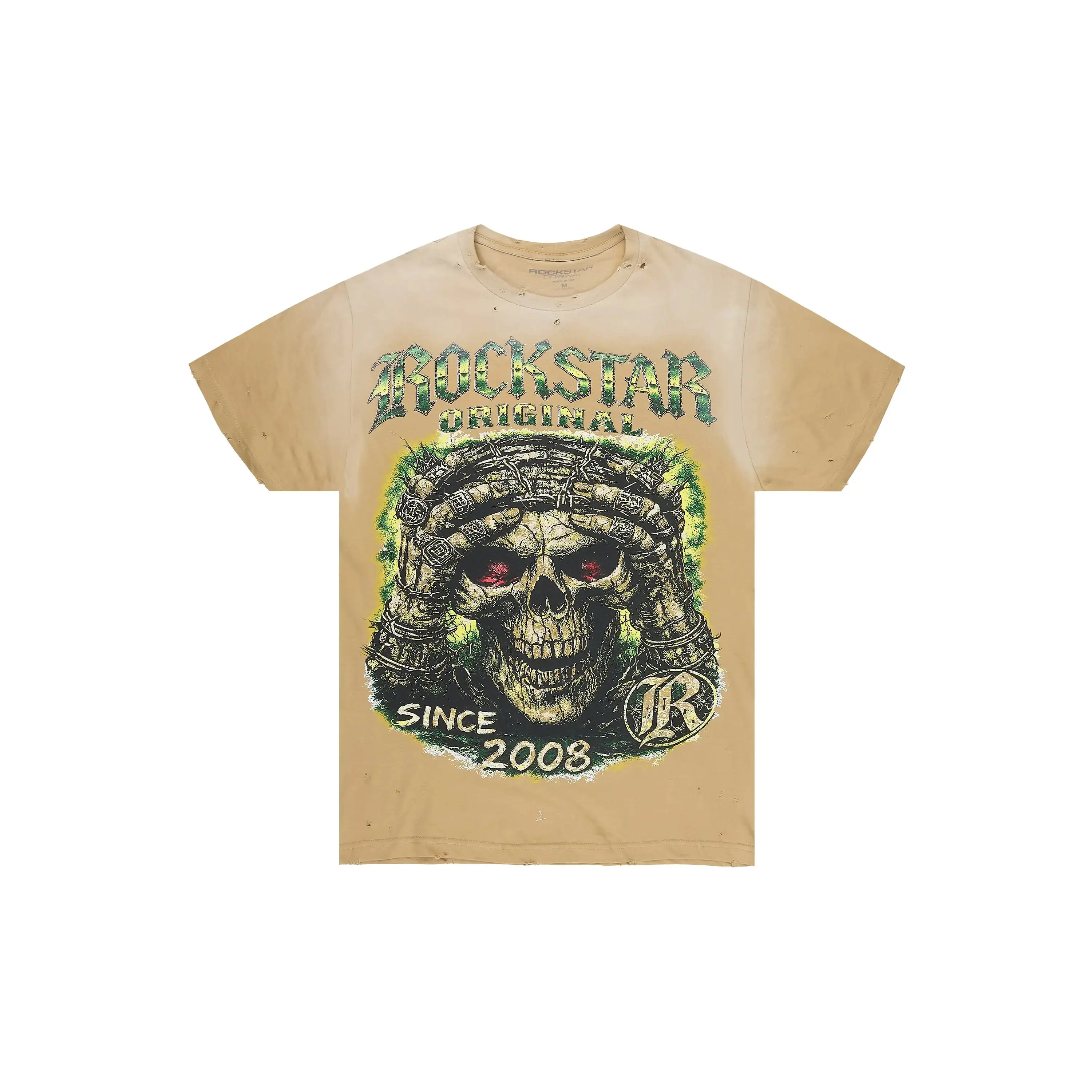 Mack Beige Oversized Graphic T-Shirt Mack Beige Oversized Graphic T-Shirt