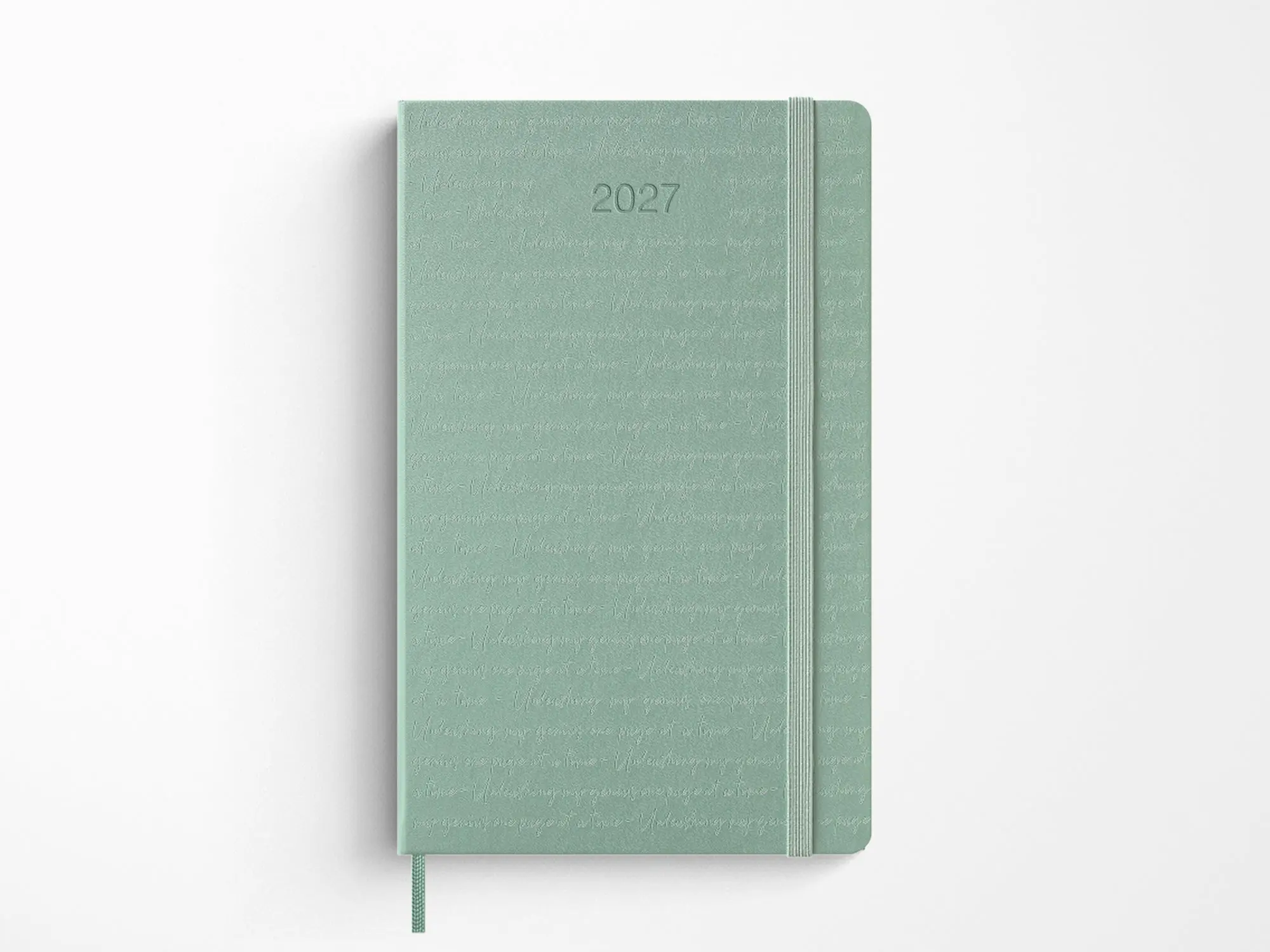 Moleskine 2027 Weekly Planner - Sage Green Hardcover