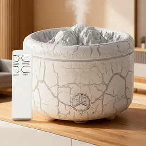 Smart Control Aromatherapy: 500ml Diffuser with Remote, Dual Mist Modes & Multi-Color Lights for Customized Ambiance