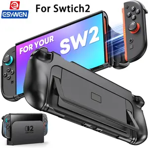 ESYWEN Dockable Case Split Cover for Nintendo Switch 2(2025) Slim Dock Hard Protector Compatible with Switch2 & Joy Con