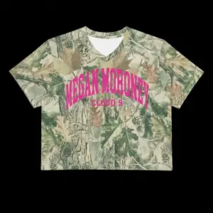 Megan Moroney Am I Okay Tree Camo croptop Jersey gift for fans
