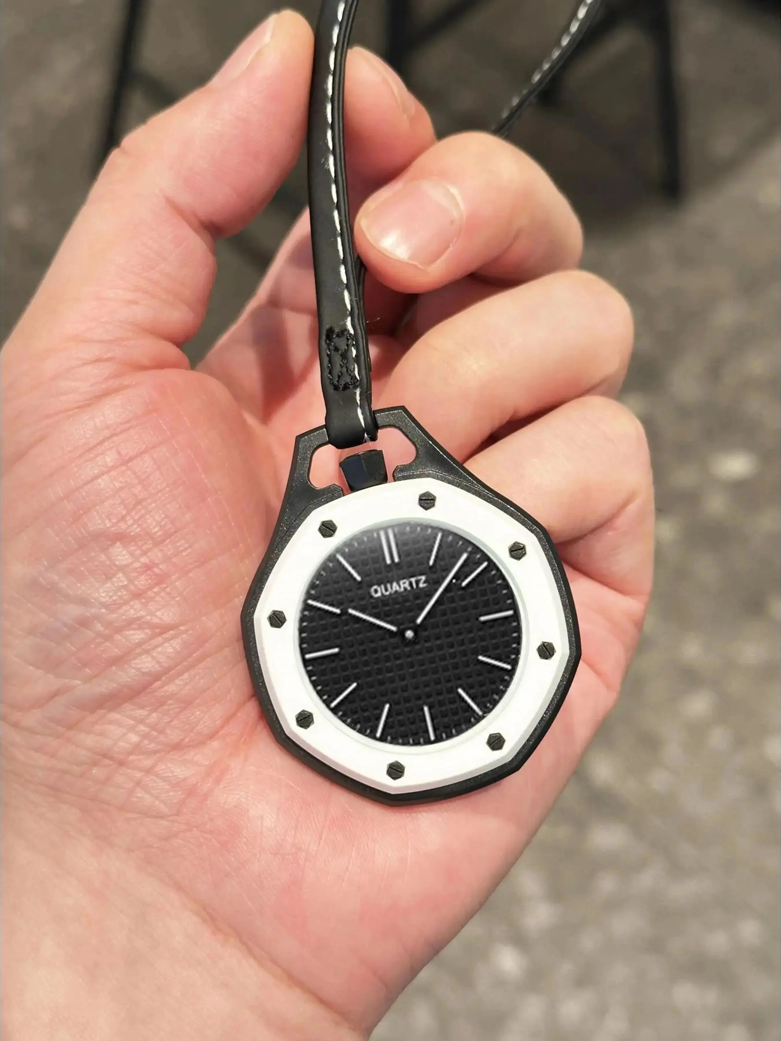 Royal joint venture watch, octagonal pendant watch, AP quartz watch, Quartz Analog Watch, dopamine couple watch, Quartz Analog Timepiece, elegant quartz watch, available for immediate shipment in stockGift.