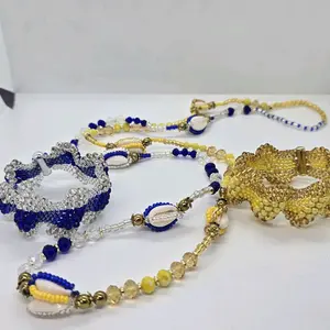 1-Piece Las Dos Aguas Collar with 2 Matching Bracelets Set