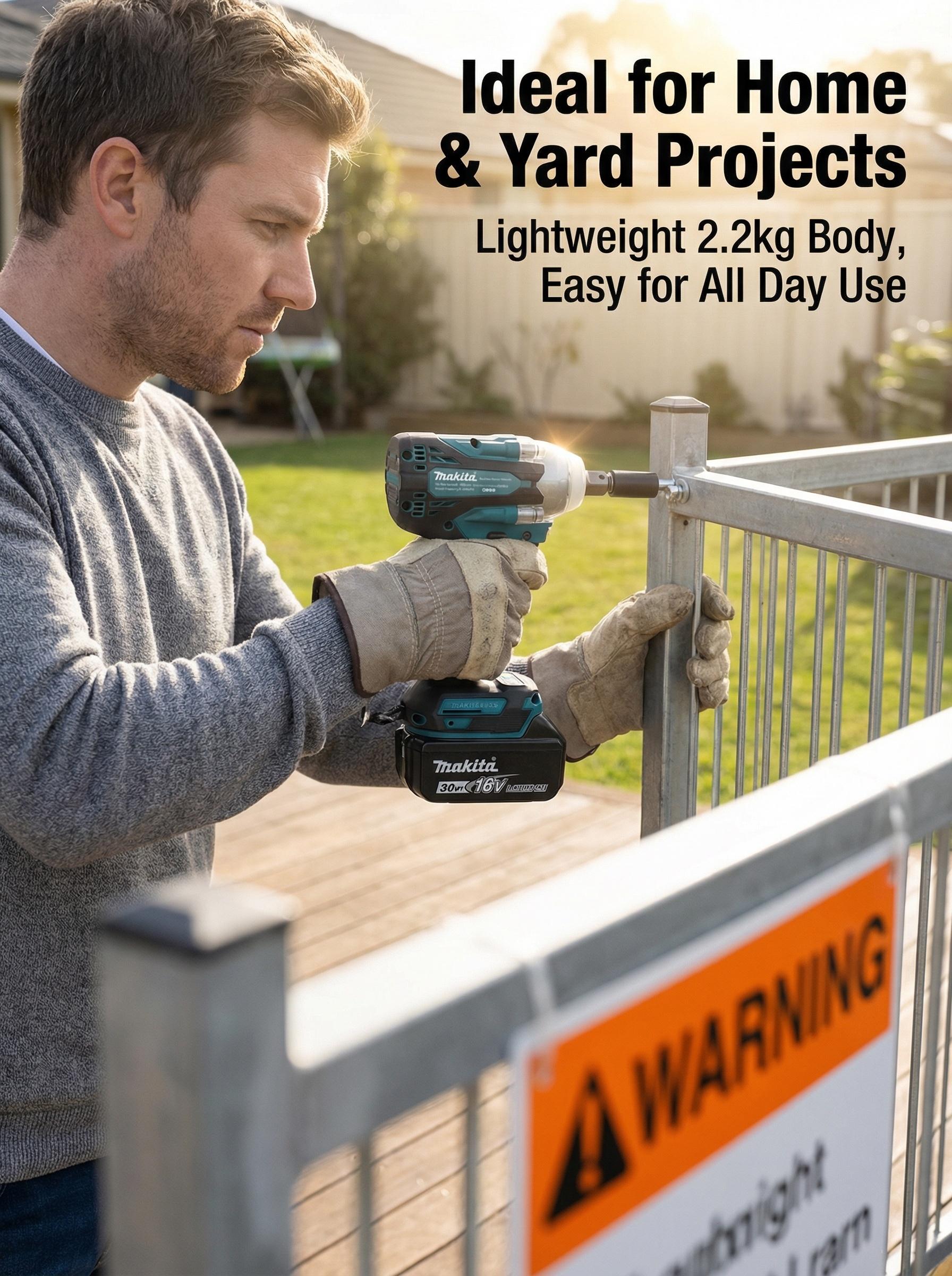 Makita DTW300 Brushless Impact Wrench For Automotive Repair With 18V Power And 330Nm Torque Output