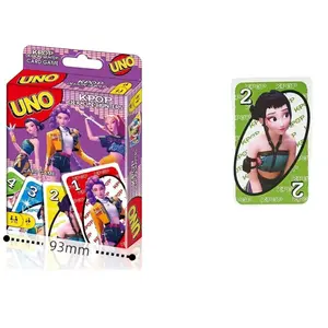 Kpop Demon Uno Card Game Box, Kpop Theme, Multiplayer Tabletop Party Game, Fun Board Game for Casual Gatherings, Paper Playing Cards