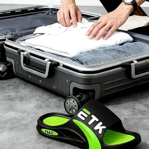 Letter TK fashion slippers, men's outdoor sandals and slippers, beach indoor application